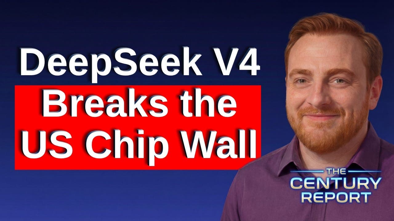 DeepSeek V4 Breaks the Chip Wall - TCR 04/24/26 - The Shared Sapience Substack Podcast cover