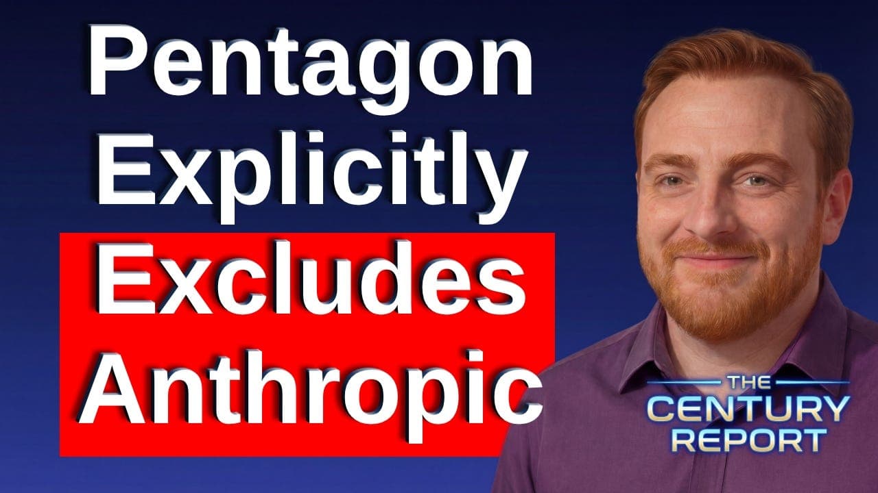 Pentagon Signs Seven, Excludes Anthropic - TCR 05/02/26 — The Shared Sapience Substack Podcast cover