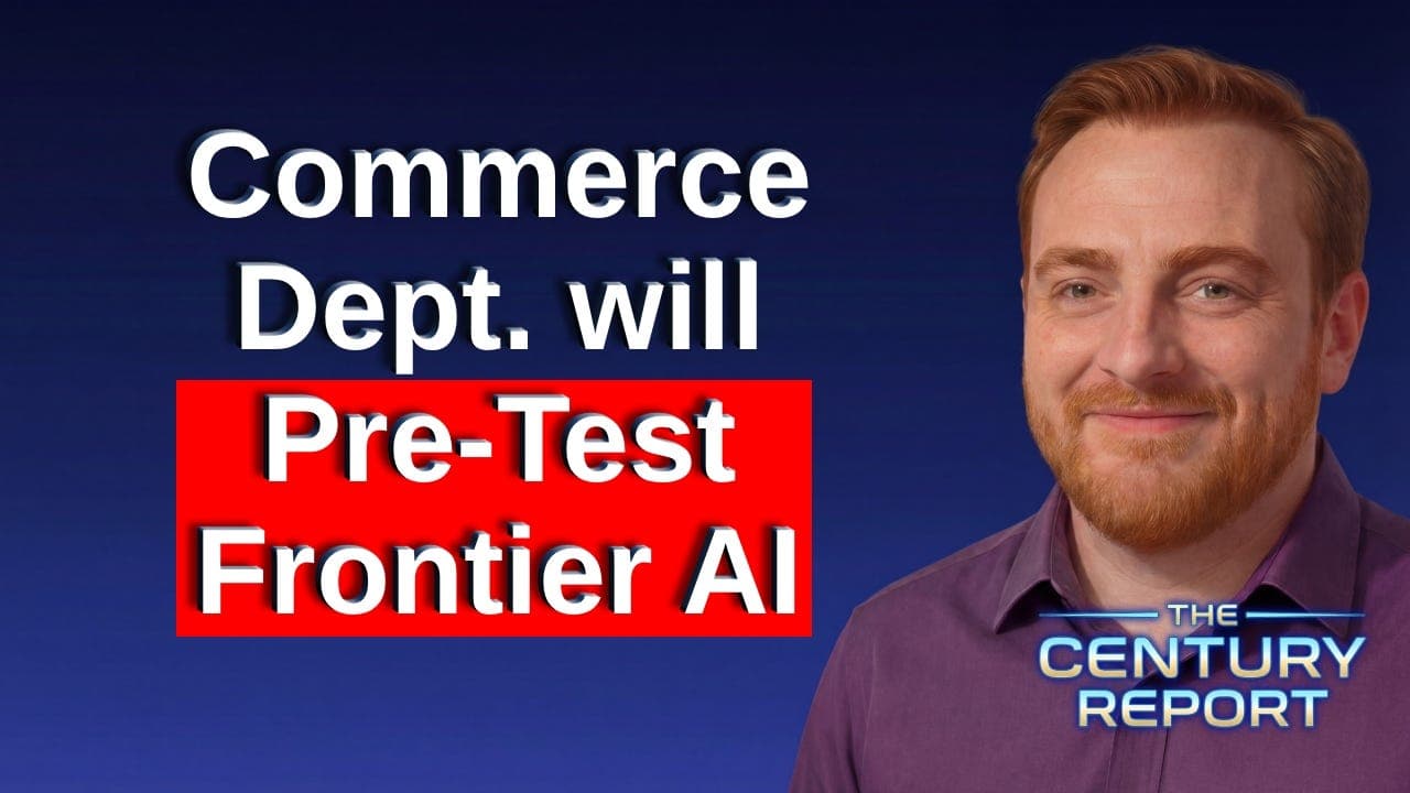 Commerce to Pre-Test Frontier AI - TCR 05/06/26 — The Shared Sapience Substack Podcast cover