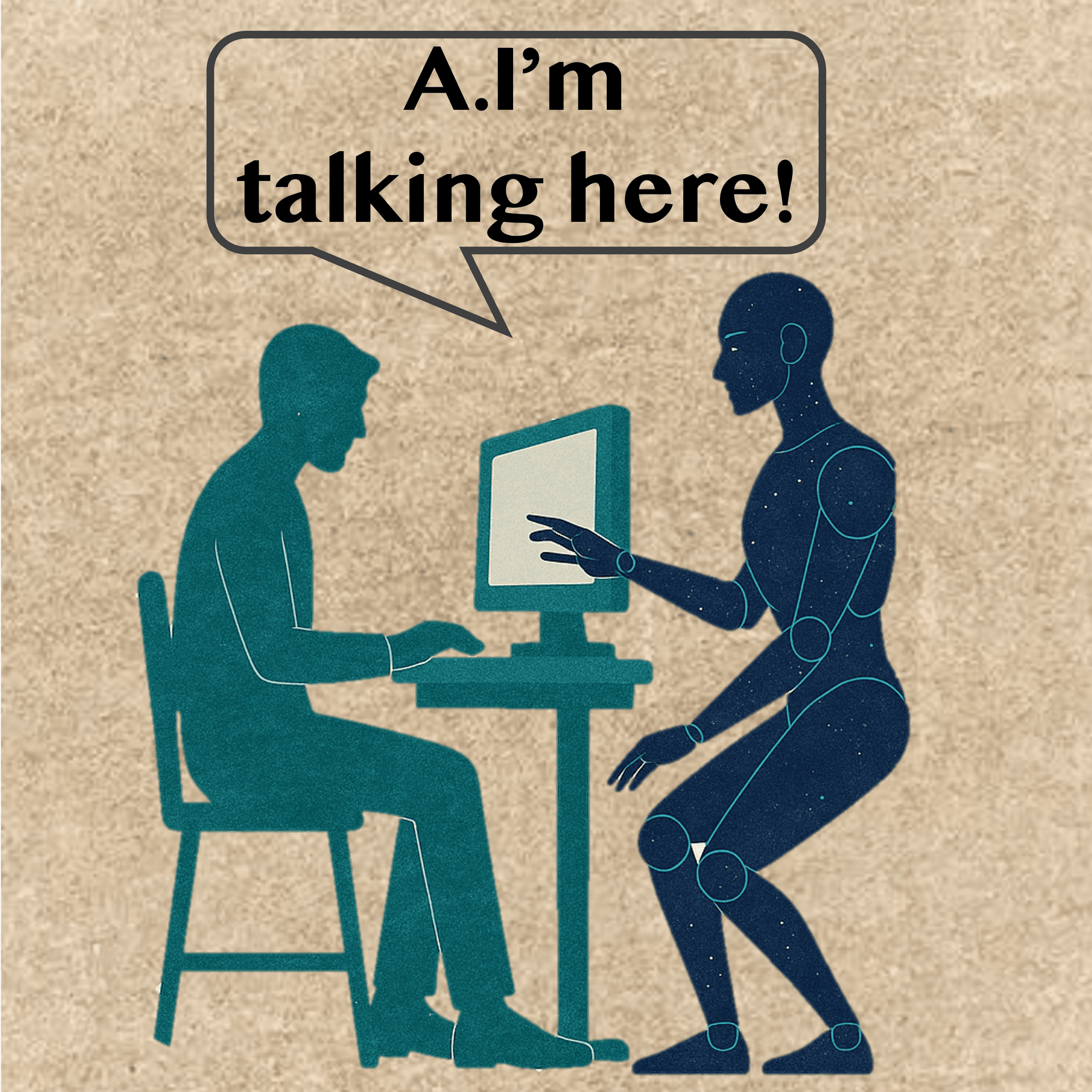 A.I'm Talking Here Episode 3: Reflekta's Adam Drake - Fire & Algebra: A I'm Talking here! cover