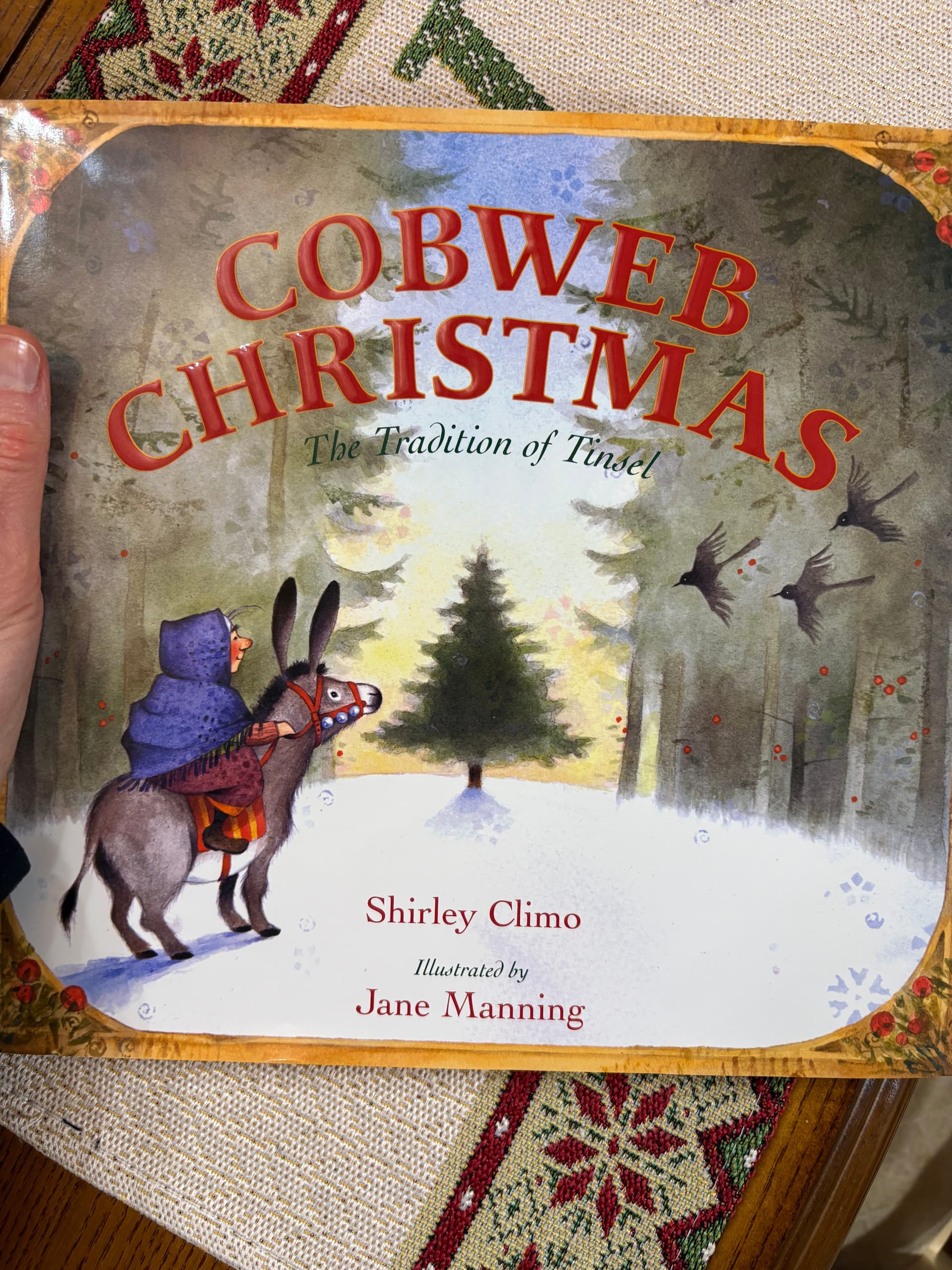 Our Cobweb Christmas Adventure - Run to Write cover