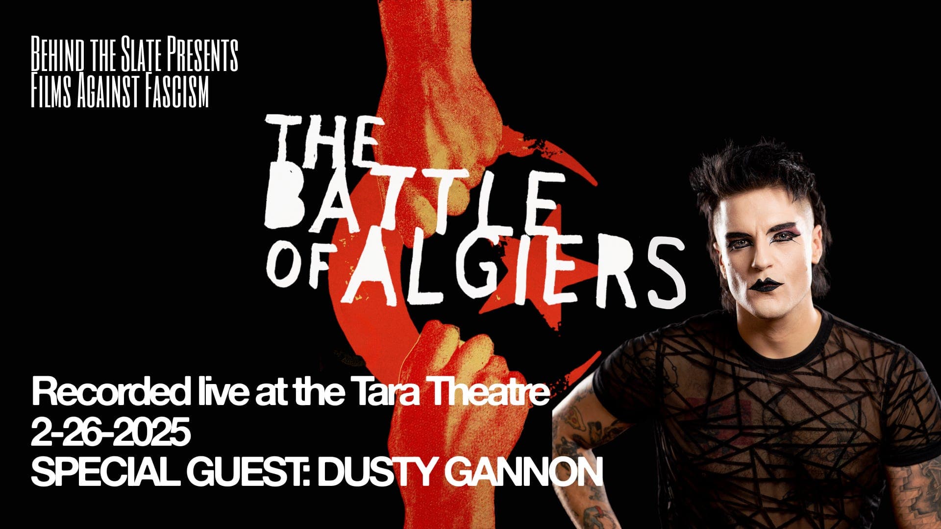 'The Battle of Algiers' Live at The Tara 2-26-26 - Behind the Slate cover