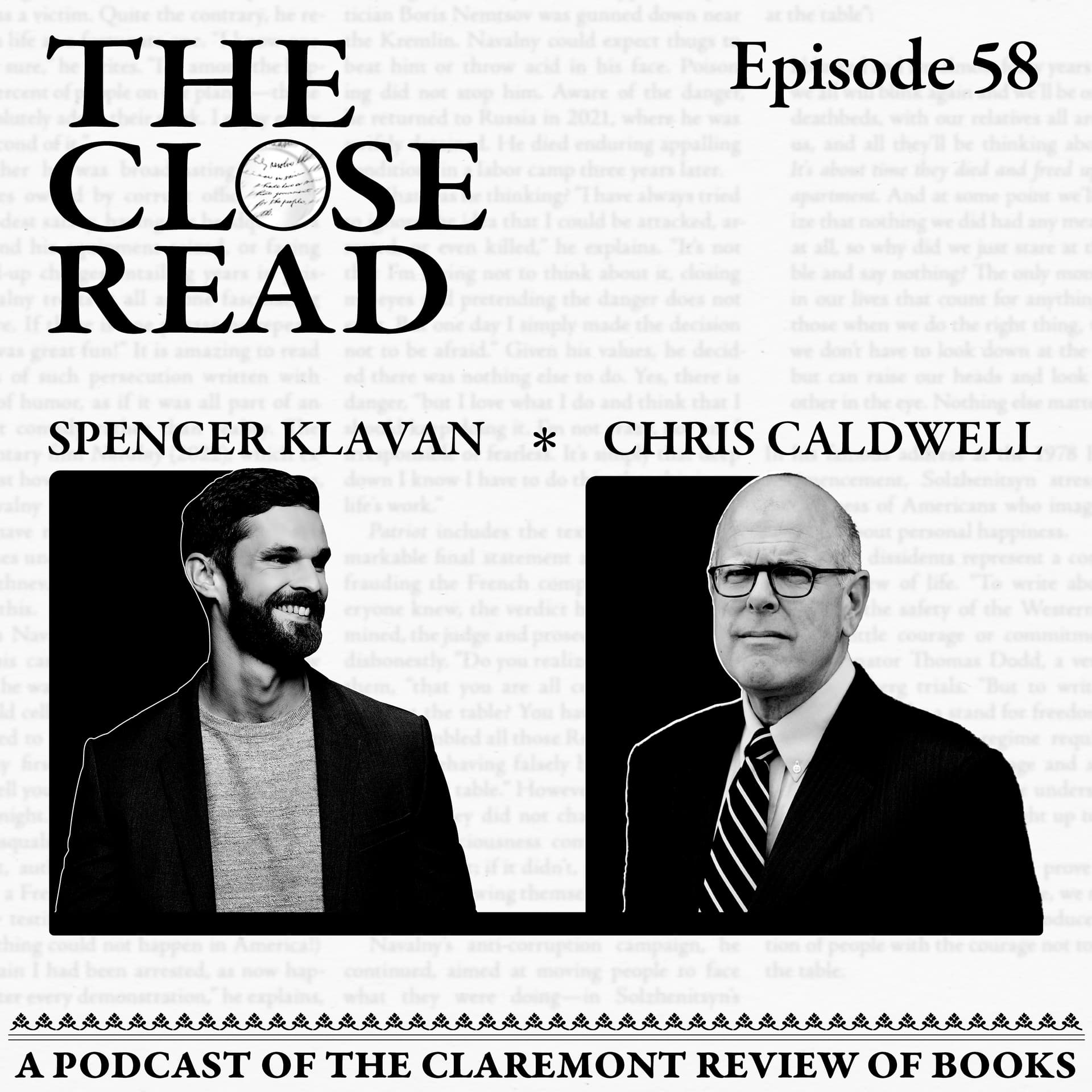 Christopher Caldwell on UK Immigration - The Close Read Podcast cover