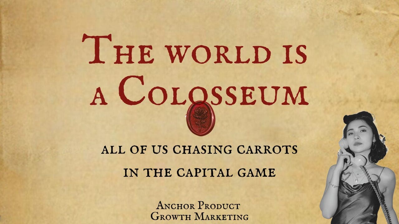 The world is a Colosseum - Anchor's Podcast cover