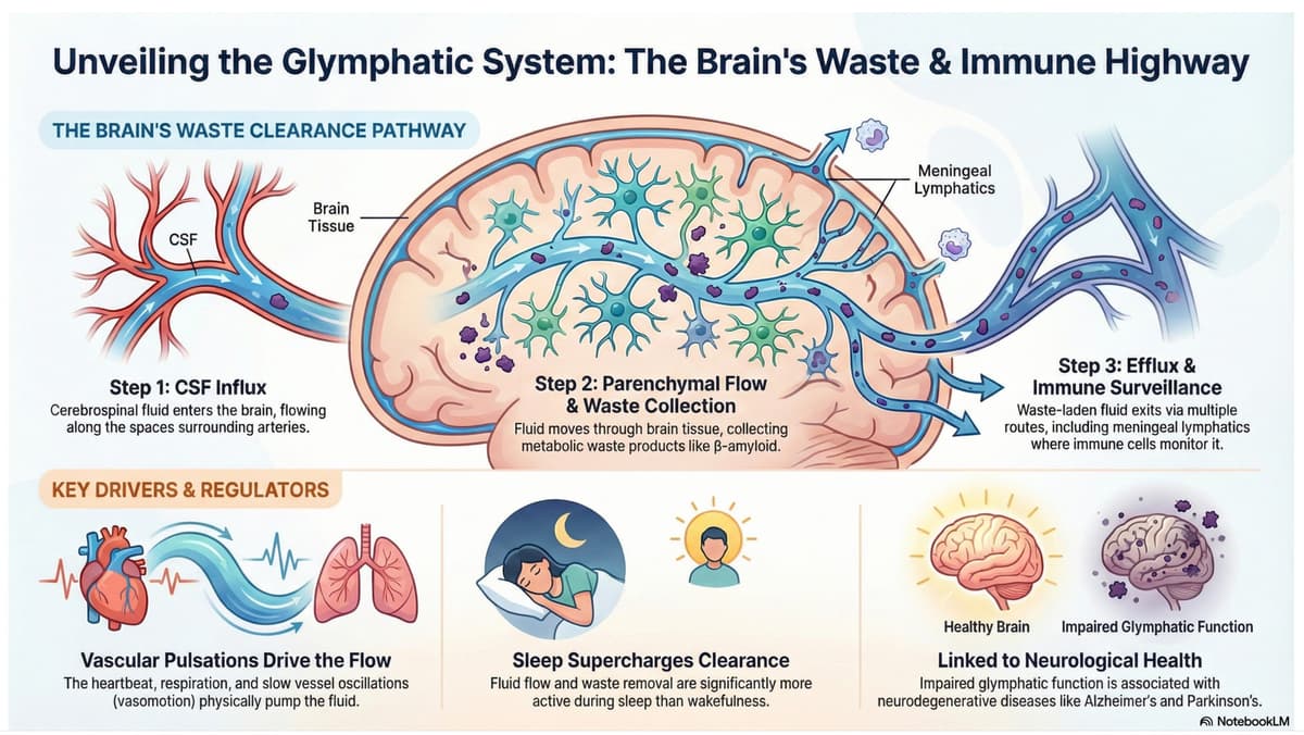 How Our Brain Drains Its Waste Products - Ground Truths cover