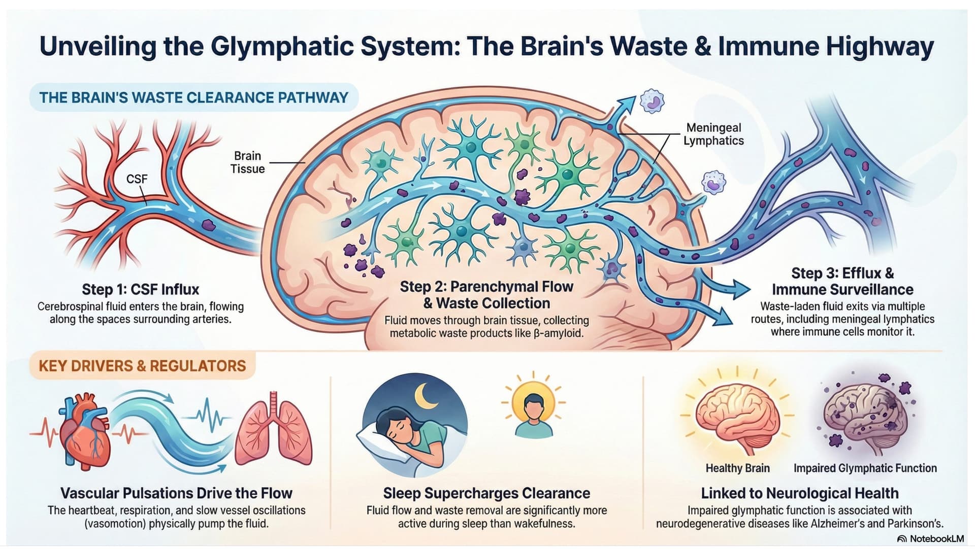 How Our Brain Drains Its Waste Products - Ground Truths cover