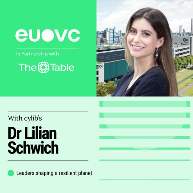 Dr Lilian Schwich, cylib on Europe’s Battery Recycling Gap — The European VC cover