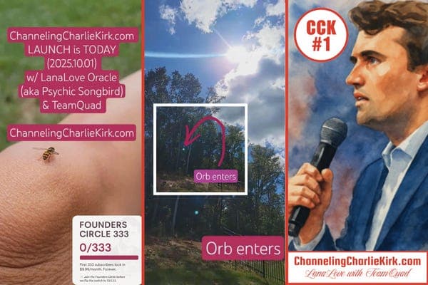 ✨ Channeling Charlie Kirk Officially Launched October 1, 2025 | CCK #1 - Channeling Charlie Kirk cover