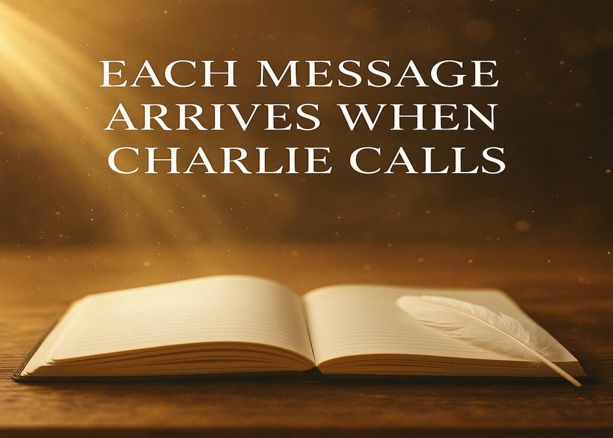 Update from LanaLove | Channeling Charlie Kirk - Channeling Charlie Kirk cover
