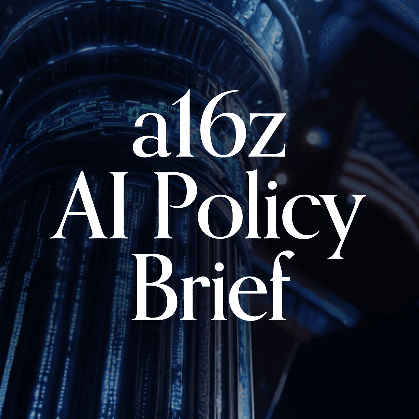 AI and the First Amendment - a16z AI Policy Brief cover