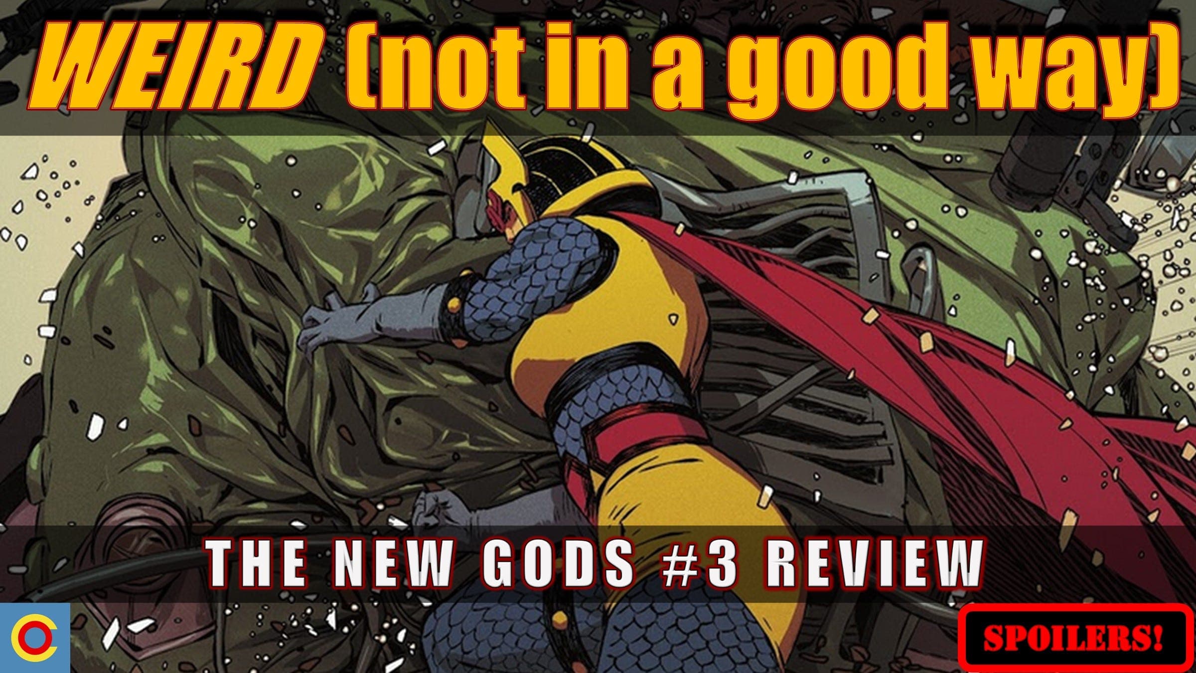 The New Gods #3 Review - Comical Opinions: Comics Reviews for Image, Dynamite, Zenescope, And More cover