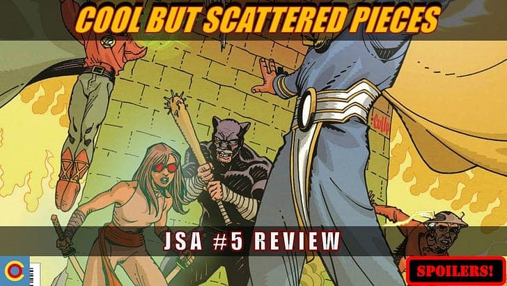 JSA #5 Review - Comical Opinions: Comics Reviews for Image, Dynamite, Zenescope, And More cover