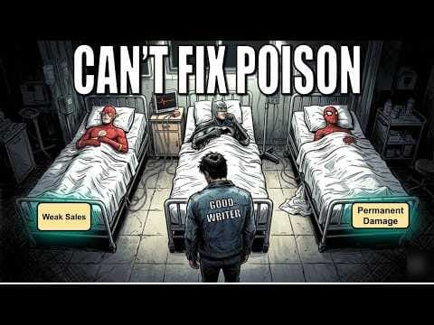 Why Great Writers Can't Save Comics Anymore - Comical Opinions: Comics Reviews for Image, Dynamite, Zenescope, And More cover