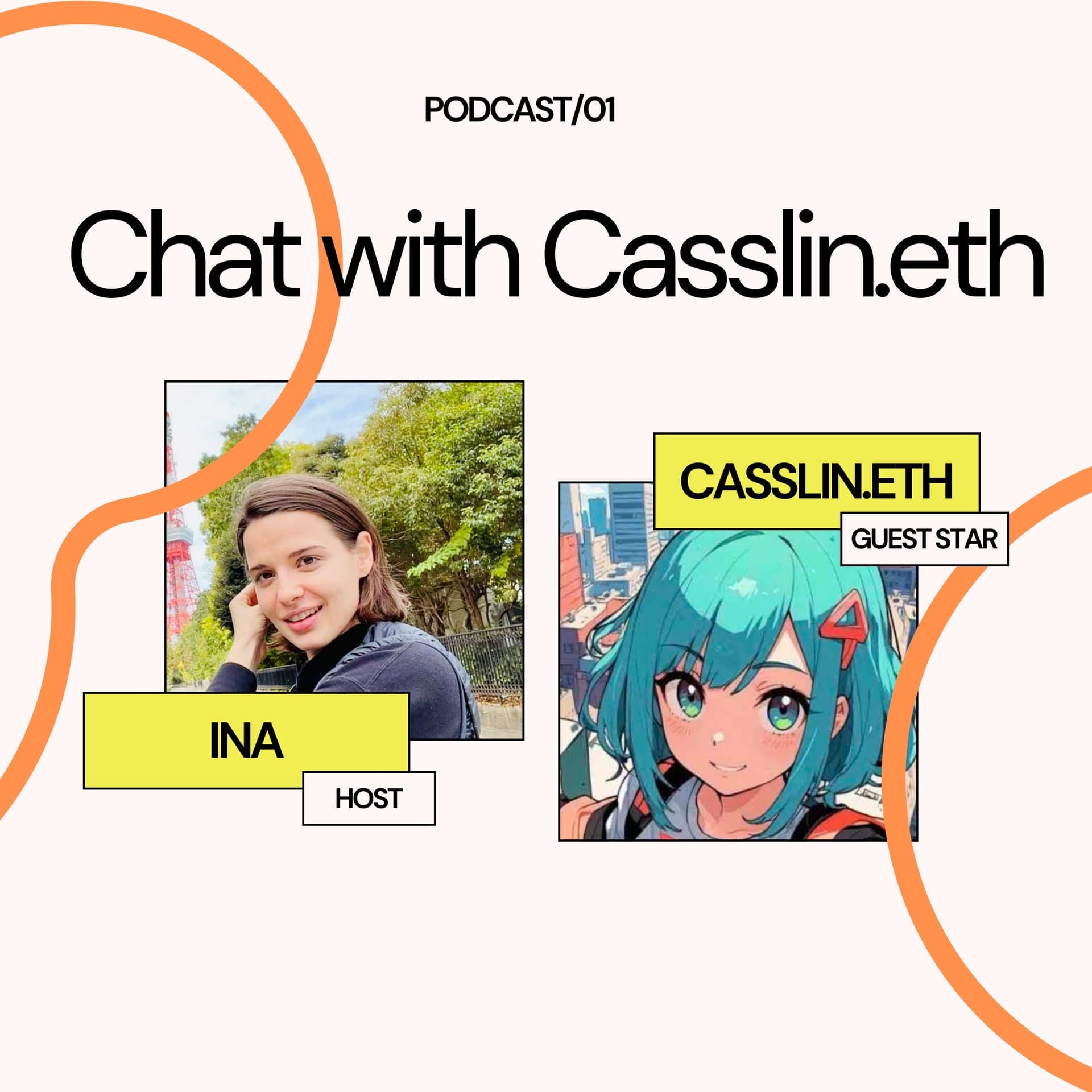 Crypto Women Unplugged: Chat with Casslin.eth - BEE CURIOUS cover