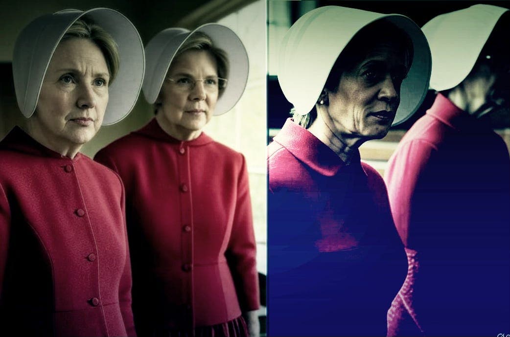 The Real Handmaids of the Woke Left - Free Thinking Through the Fourth Turning with Sasha Stone cover