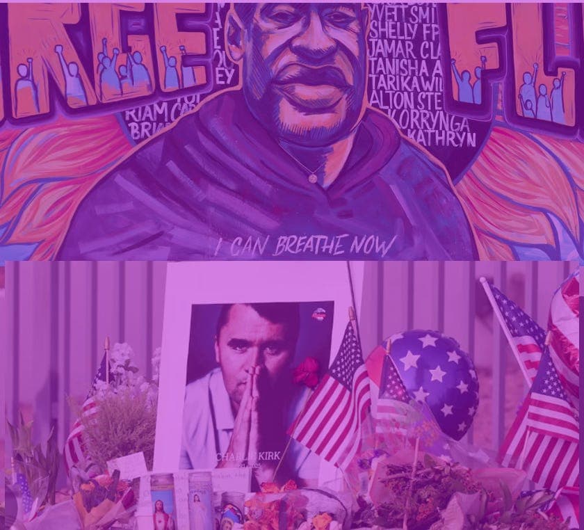 The Only Thing Charlie Kirk and George Floyd Shared Was a Birthday — Free Thinking Through the Fourth Turning with Sasha Stone cover