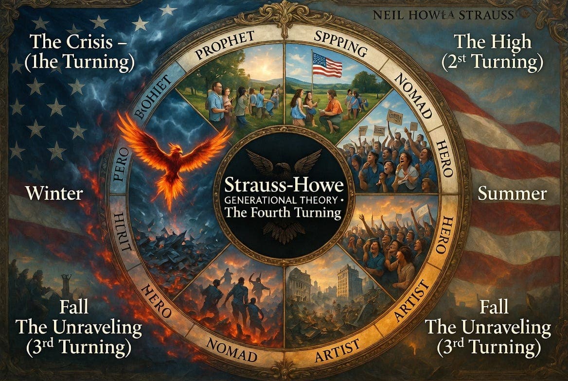 A Fourth Turning Conversation with Andy Schaalman - Free Thinking Through the Fourth Turning with Sasha Stone cover
