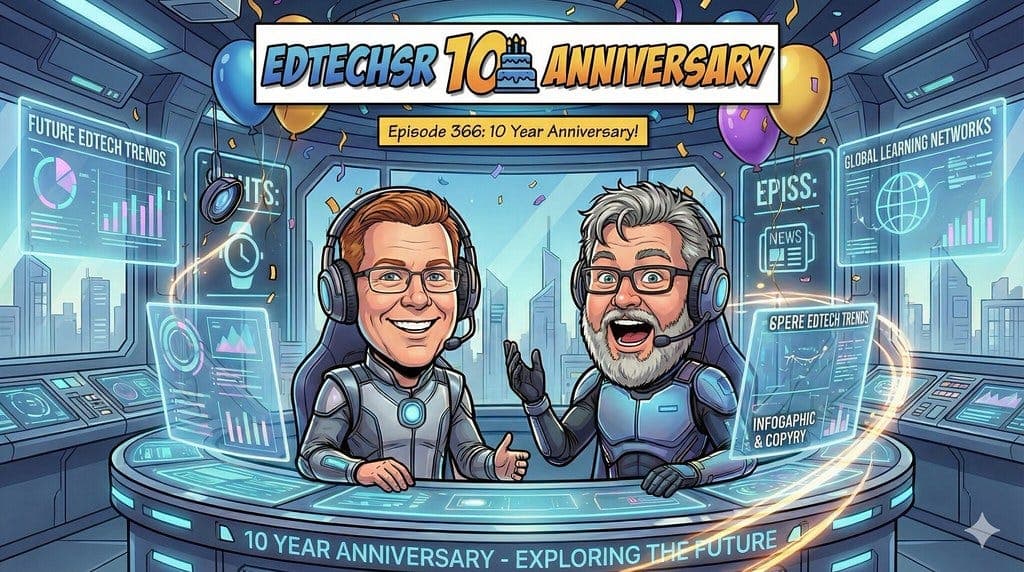 EdTechSR Episode 366: 10 Year Anniversary! — EdTech Situation Room by Jason Neiffer and Wes Fryer cover