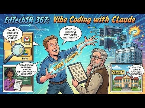 EdTechSR Episode 367: Vibe Coding with Claude — EdTech Situation Room by Jason Neiffer and Wes Fryer cover