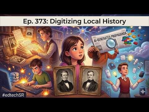 EdTechSR Ep 373: Digitizing Local History — EdTech Situation Room by Jason Neiffer and Wes Fryer cover