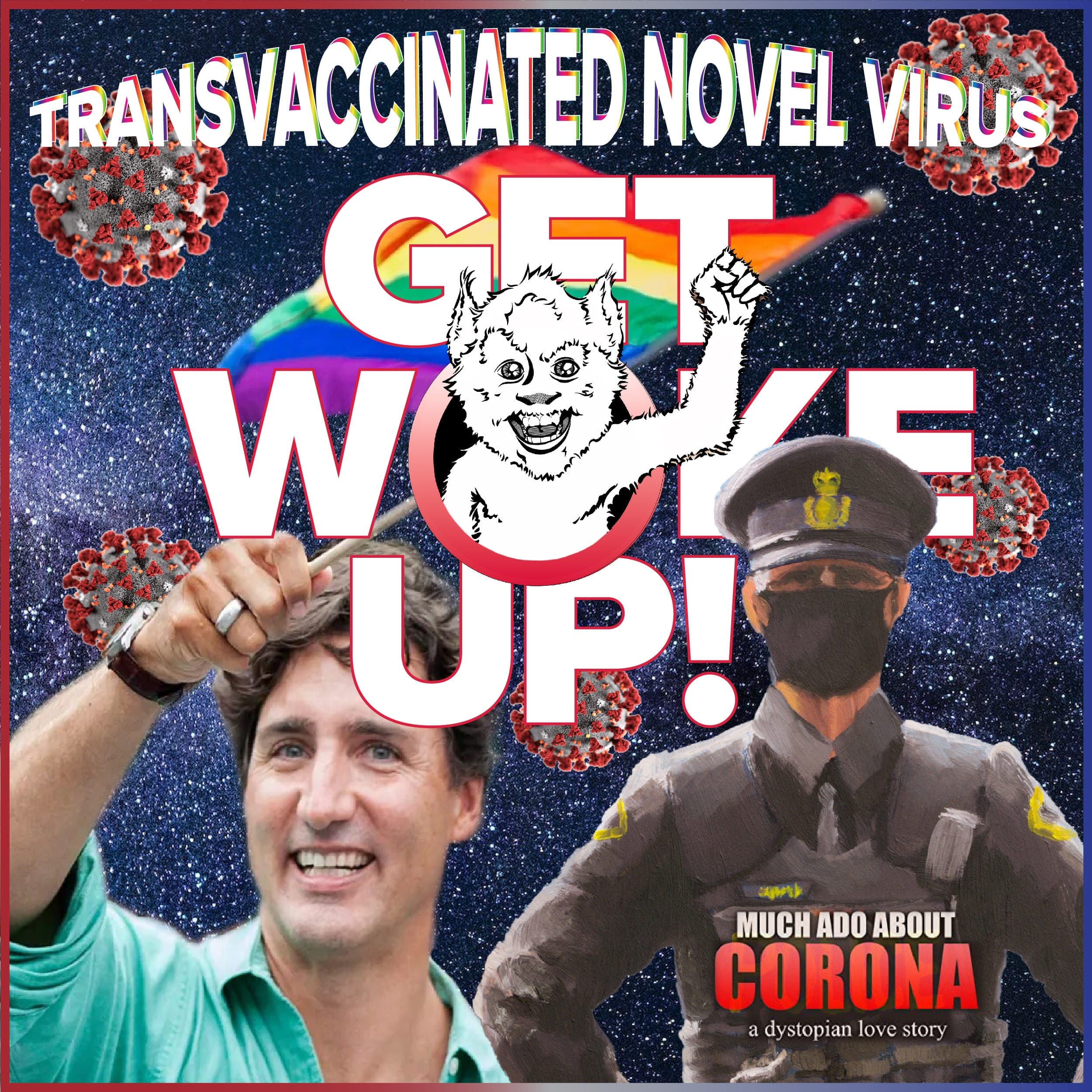 Transvaccinated Novel Virus  - Get Woke Up! with Mad Dug & Anthony cover