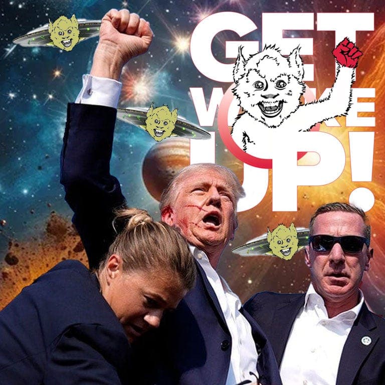 Trump Makes an Assassination Out of MAGA - Get Woke Up! with Mad Dug & Anthony cover