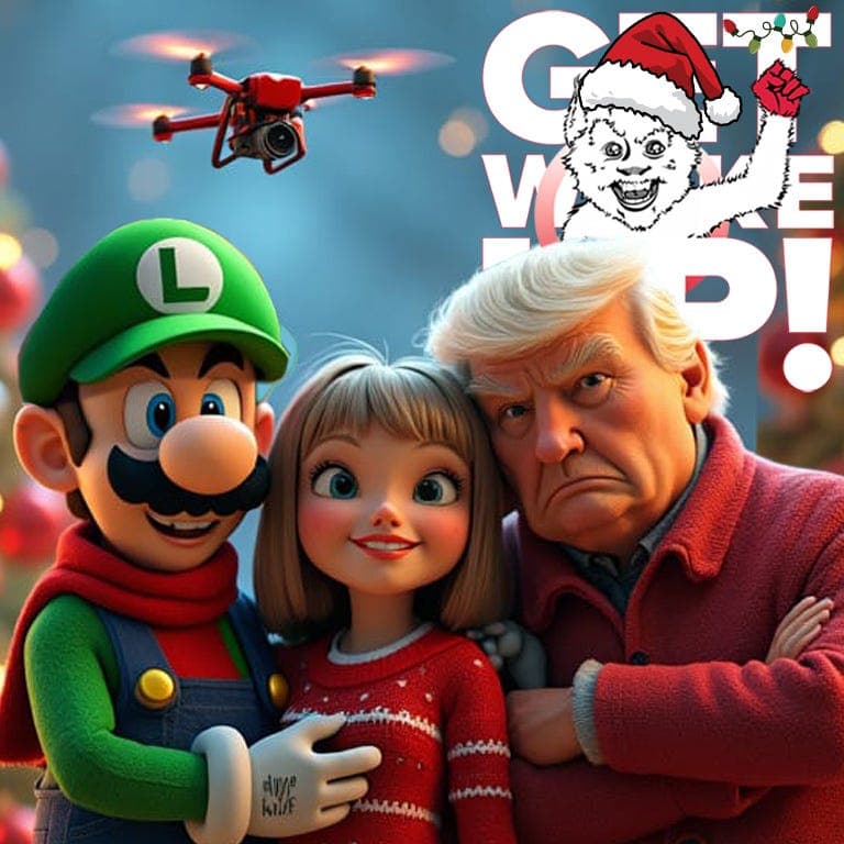 Luigi Mangione’s Christmas Manicotti Manifesto — Get Woke Up! with Mad Dug & Anthony cover