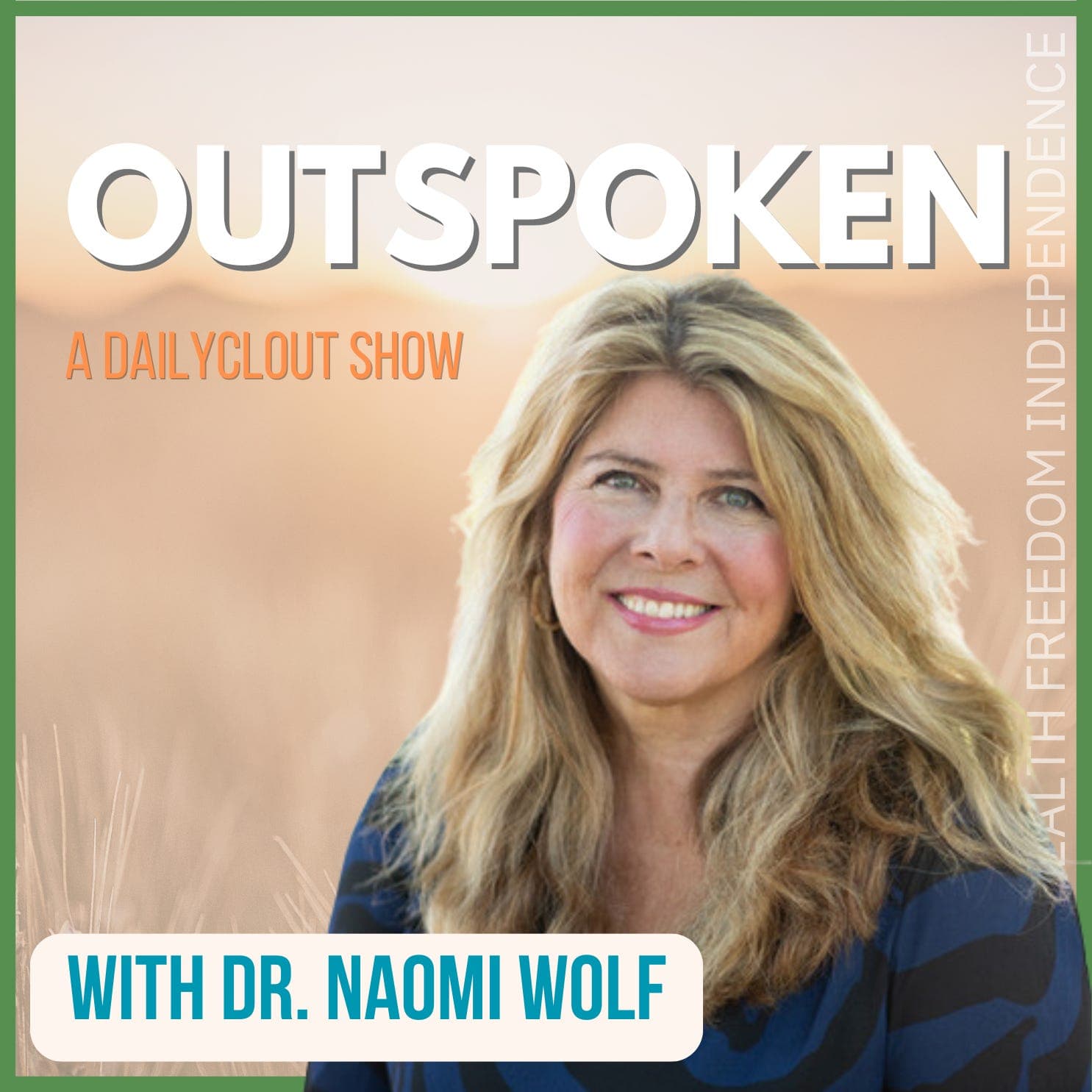 "Overcoming Crohn’s Disease— Pharma-Free" - Dr. Naomi Wolf's Outspoken cover