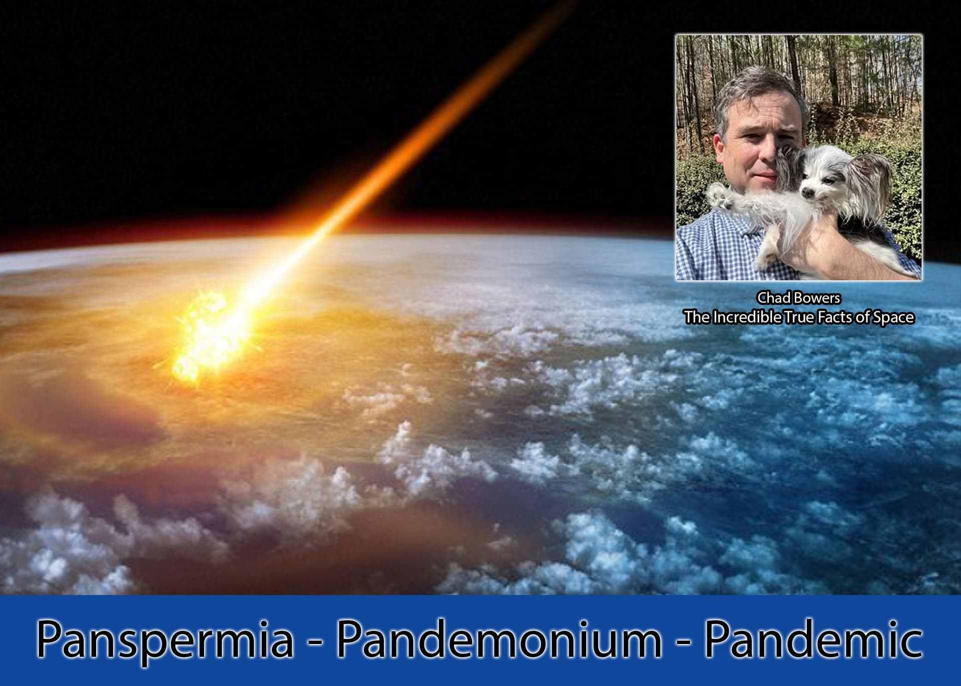 Panspermia Pandemic Pandemonium - The Incredible True Facts of Space Podcast cover