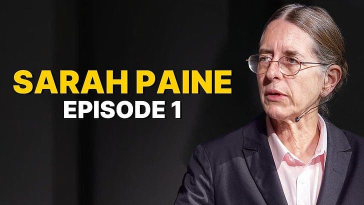 Sarah Paine Episode 1: The War For India (Lecture & Interview) - Dwarkesh Podcast cover