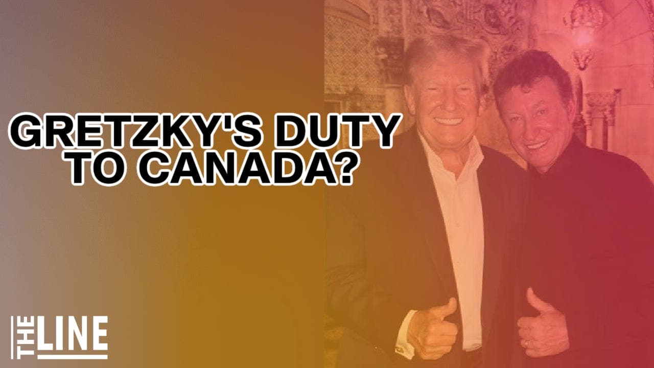 The Line Podcast: Keep Trump happy by making Gretzky the new king — The Line Podcast cover