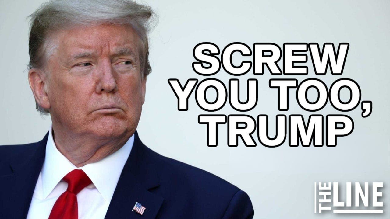 The Line Podcast: We decline to believe Trump's bullshit — The Line Podcast cover