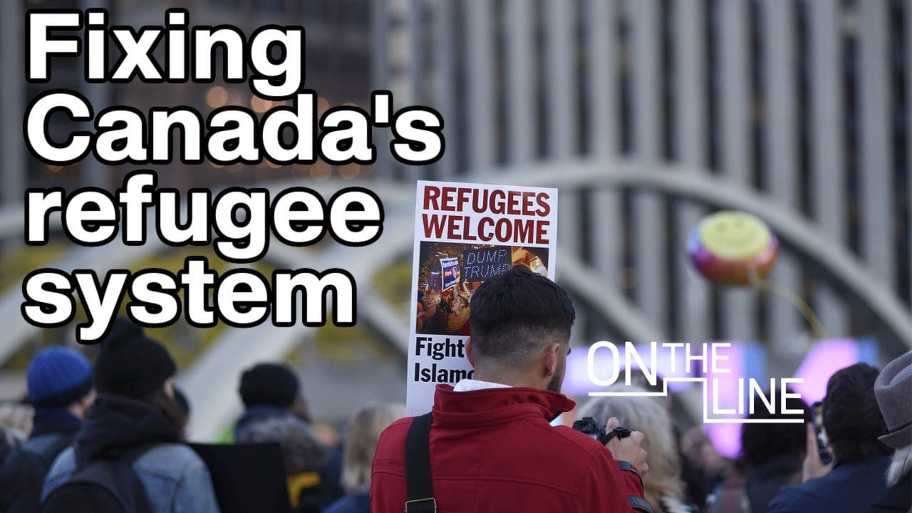 On The Line: Fixing Canada's refugee system in the Trump era  - The Line Podcast cover