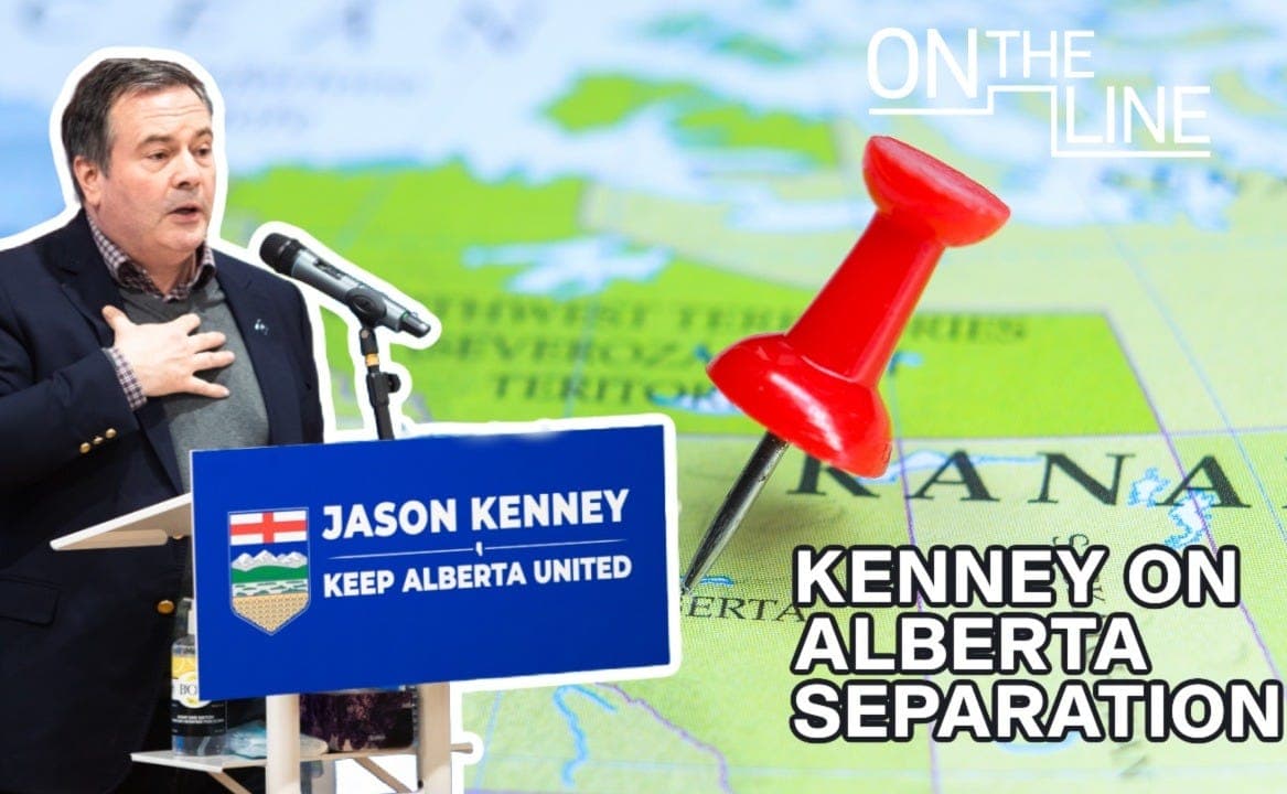 On The Line: Jason Kenney on Alberta separatism - The Line Podcast cover