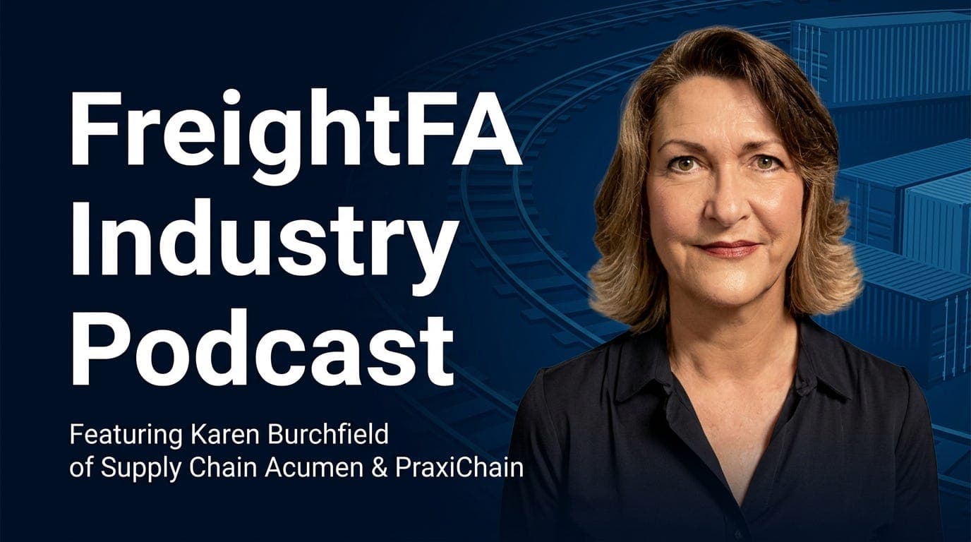 FreightFA Industry Podcast: Karen Burchfield - The FreightFA Brief  Podcast cover