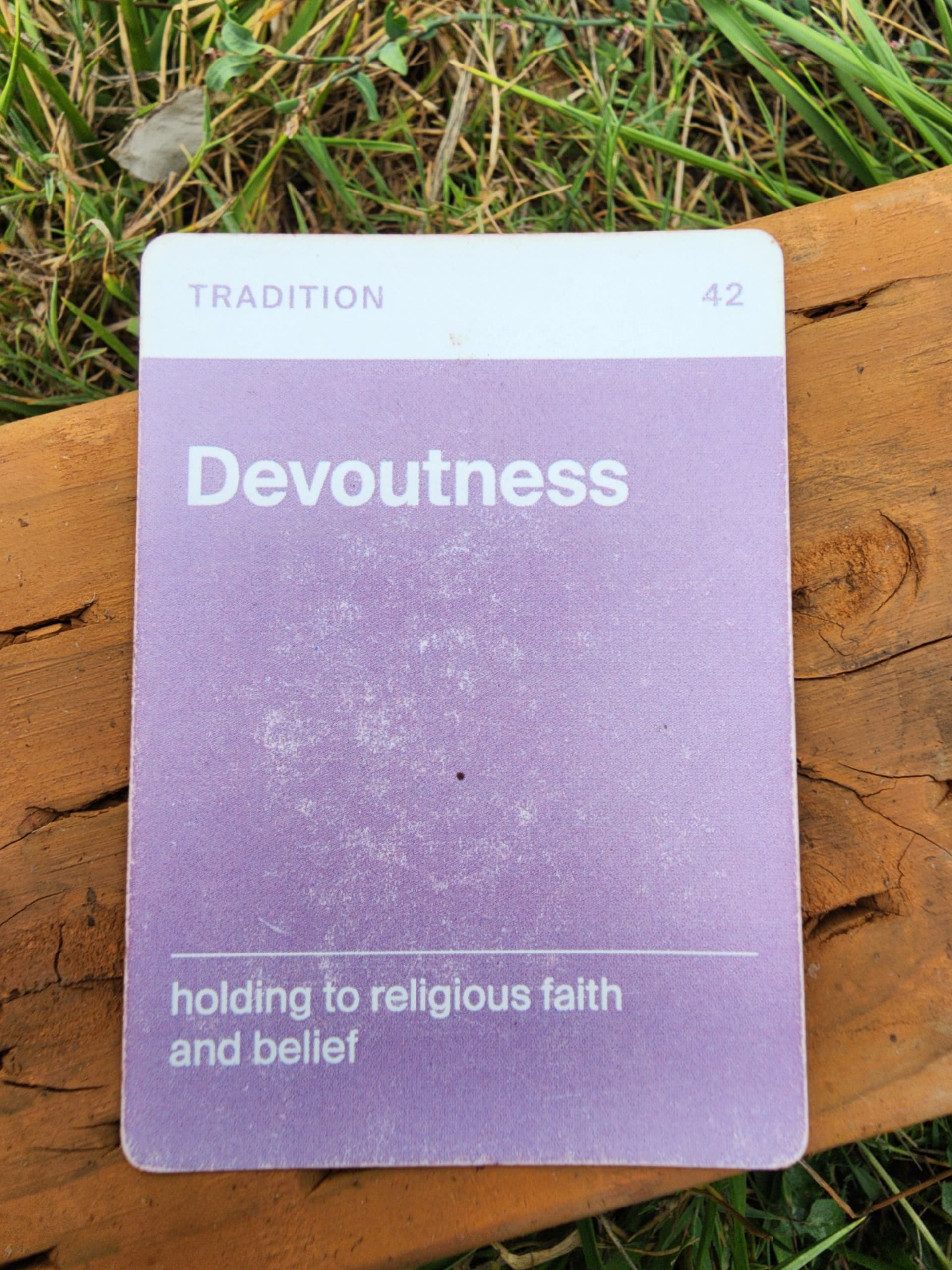 #42 Devoutness — The Values Sort cover