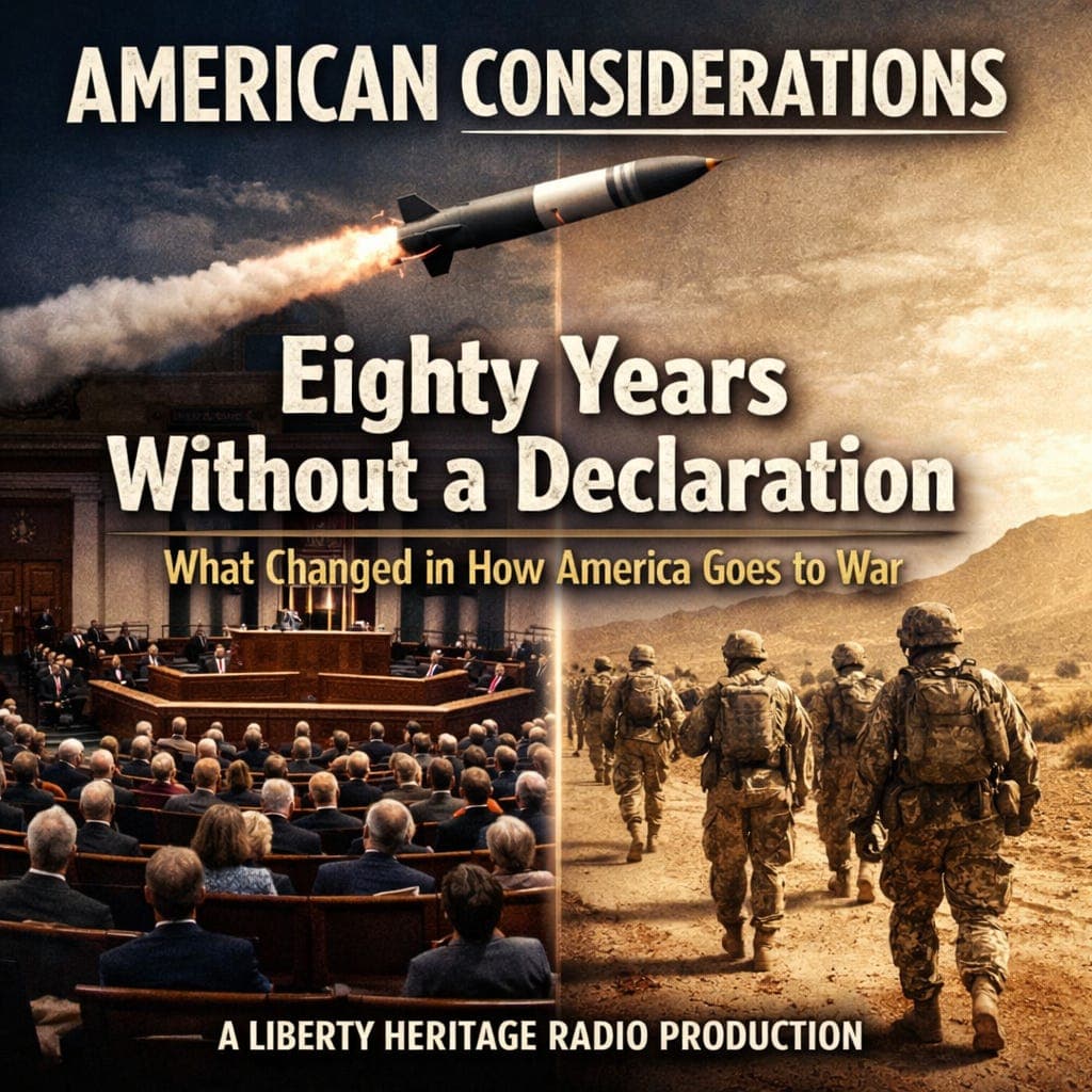Eighty Years Without A Declaration - American Considerations: A Commentary On American Culture, Heritage, And History cover