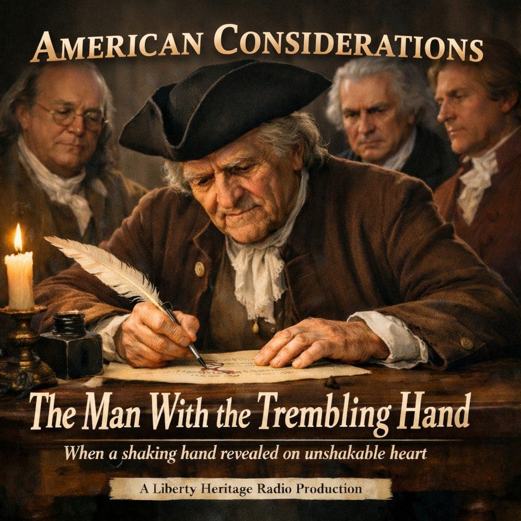 The Man With The Trembling Hand — American Considerations: A Commentary On American Culture, Heritage, And History cover
