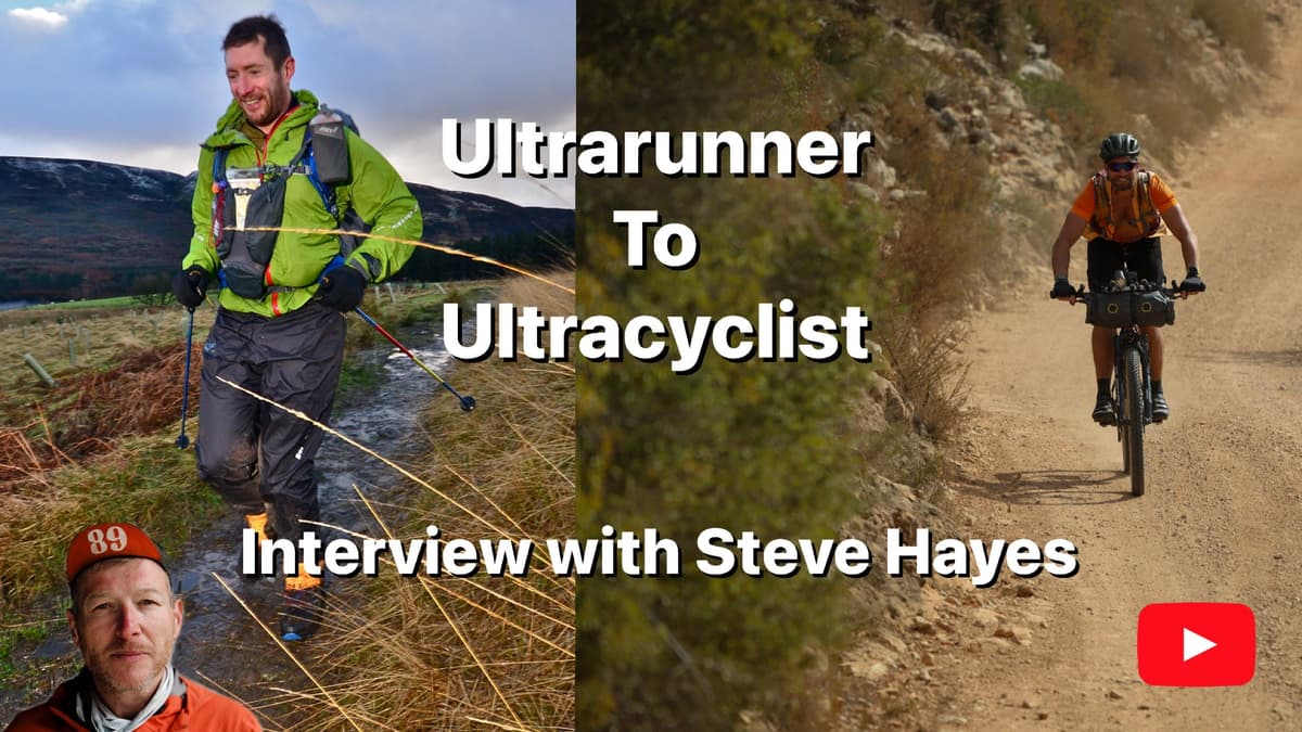 R&R Podcast Ep 3: UltraRunner to UltraCyclist - Interview with Steve Hayes - Refuel & Reboot - The Tech and Bikepacking resupply Podcast cover