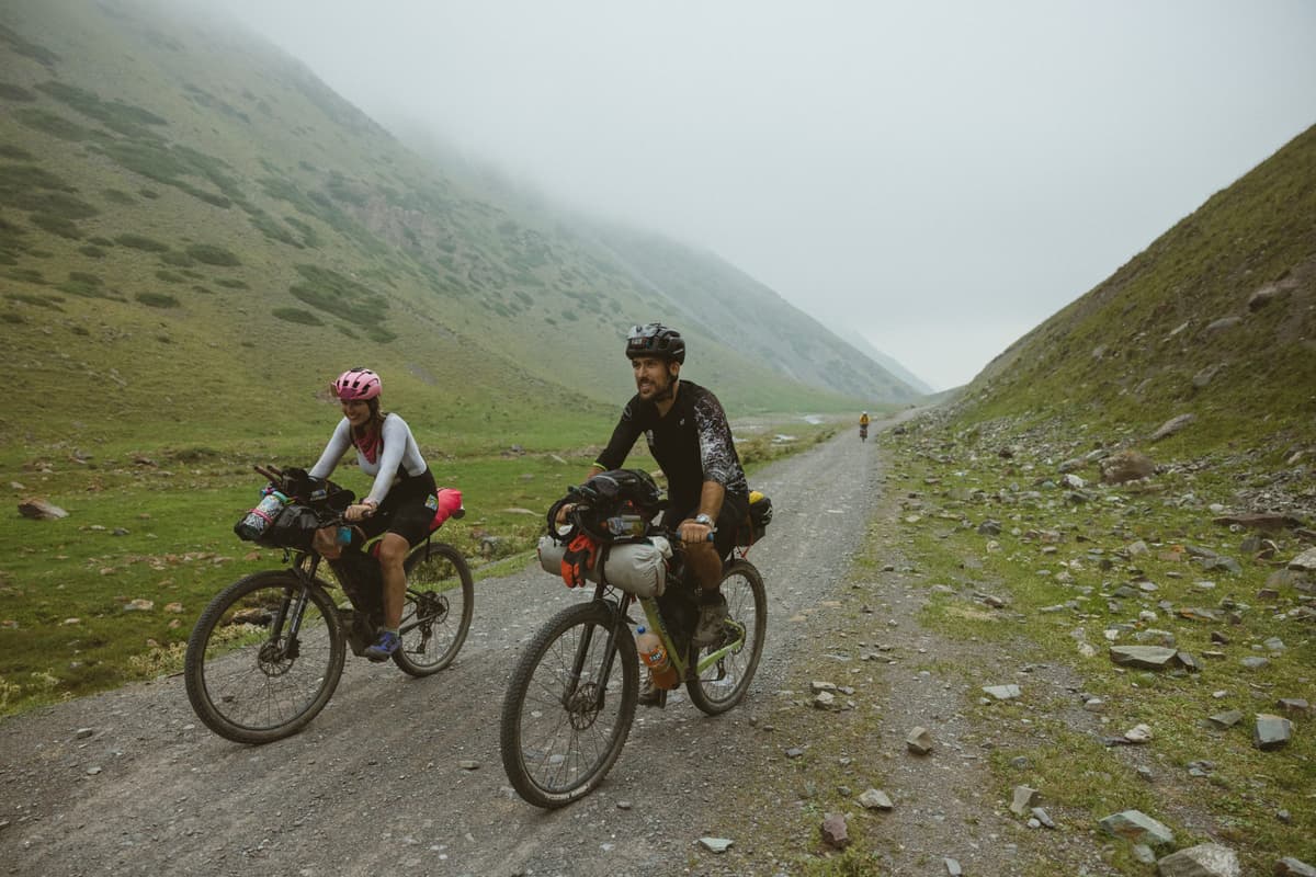 Episode 2 -Enjoyance and Ugly Crying - Interview with Erin & Jono ahead of Atlas Mountain Race - Refuel & Reboot - The Tech and Bikepacking resupply Podcast cover