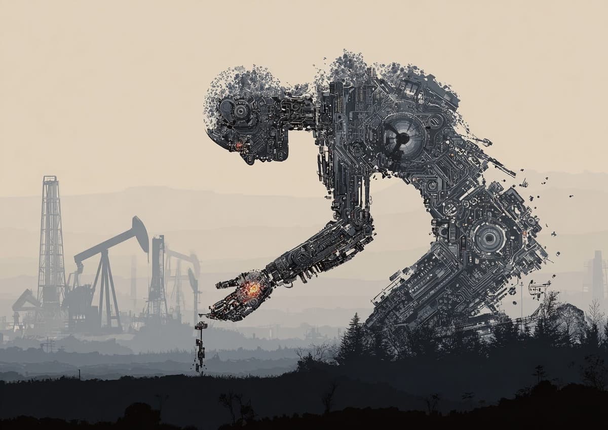 Powering the Machine - The Flying Frisby - money, markets and more cover