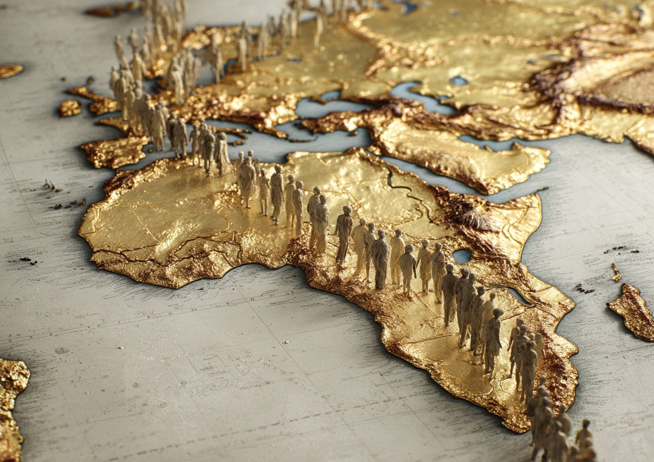 Gold and Humanity — The Flying Frisby - money, markets and more cover