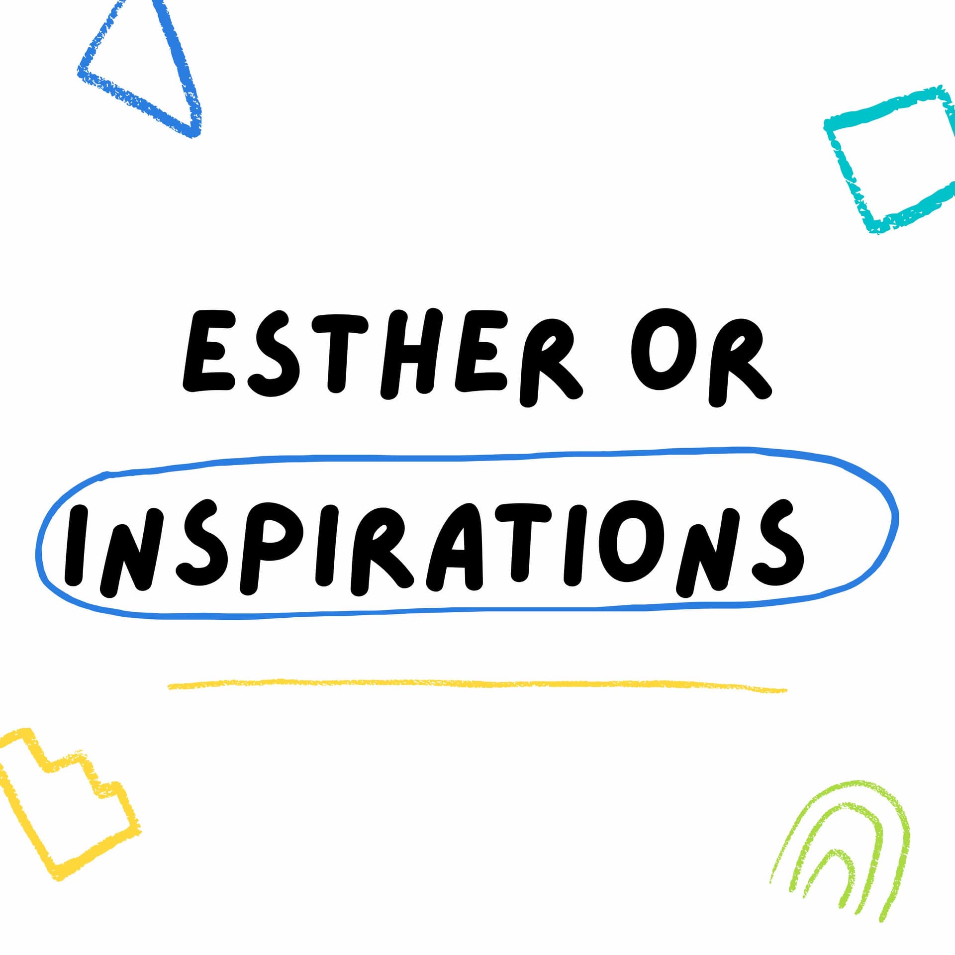 Esther Or Inspirations cover