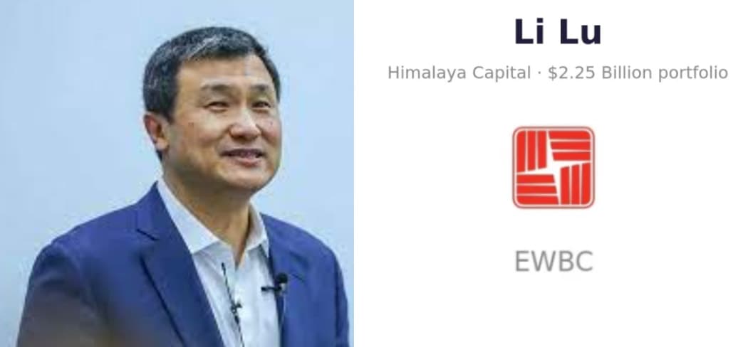 Li Lu Upped His Stake in East West Bancorp to 8.1% of Himalaya Capital's US portfolio in Q2. Why? - Value Investing Substack Podcast cover