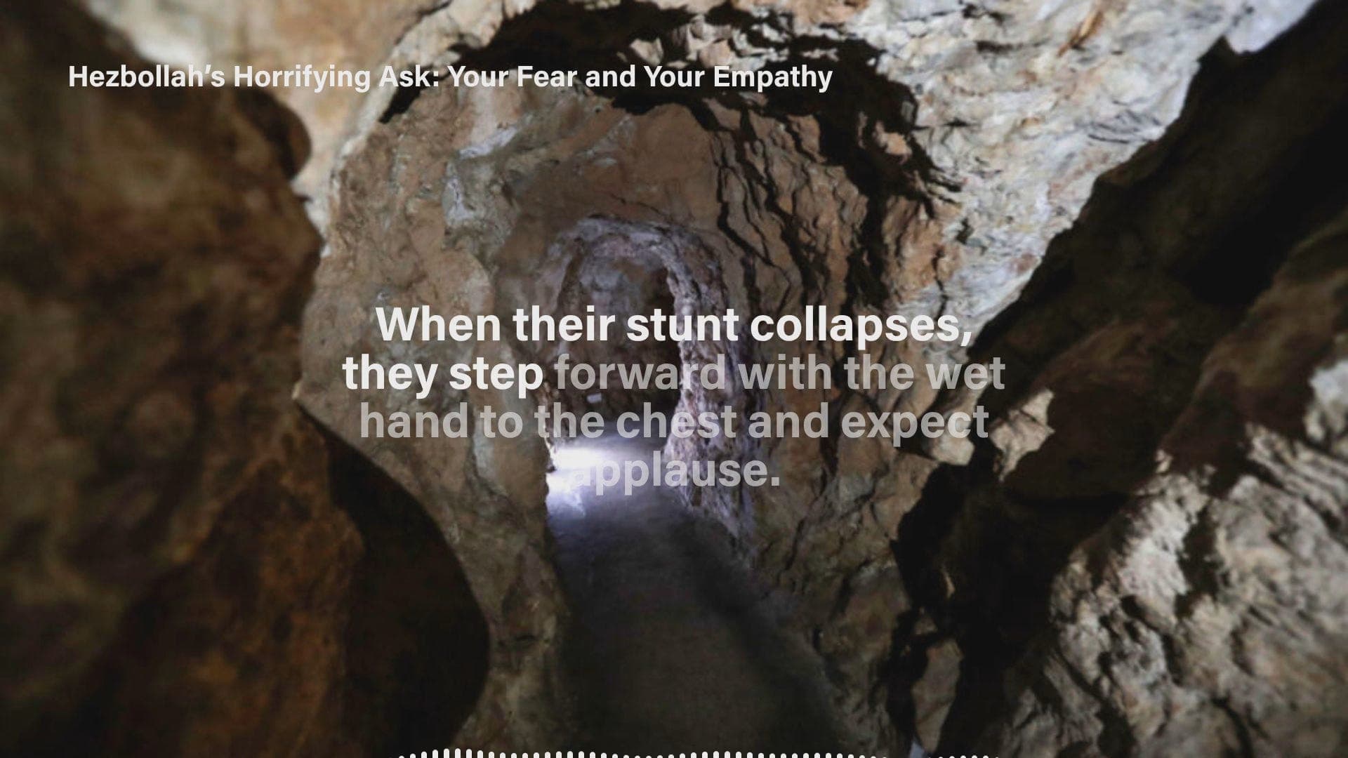 Hezbollah’s Horrifying Demand: Your Fear and Your Empathy - Gino's Podcast cover