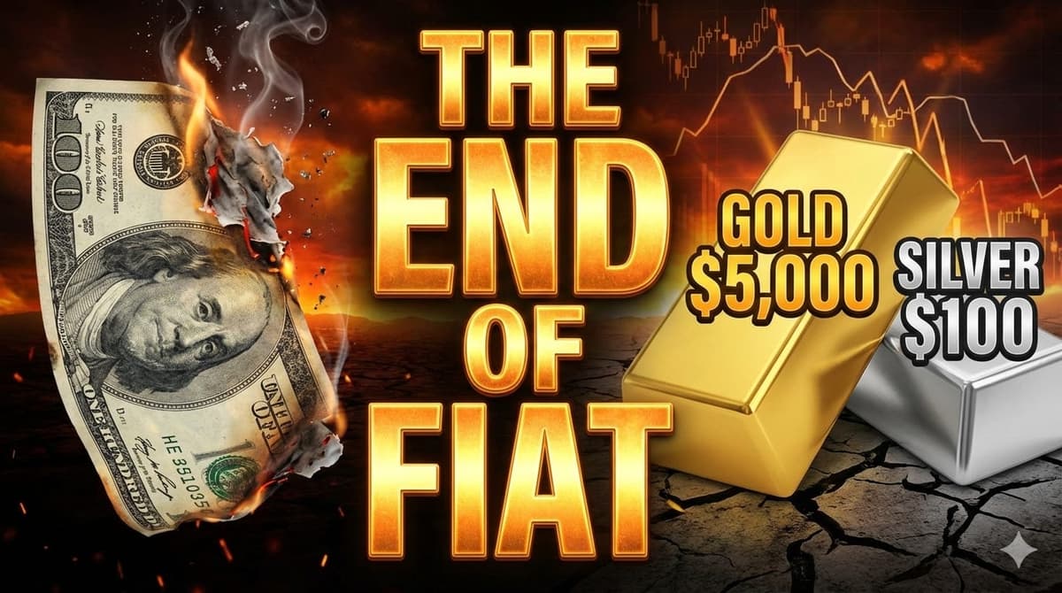 The End of Fiat Money: Gold $5,000; Silver $100 - Lift the Veil cover