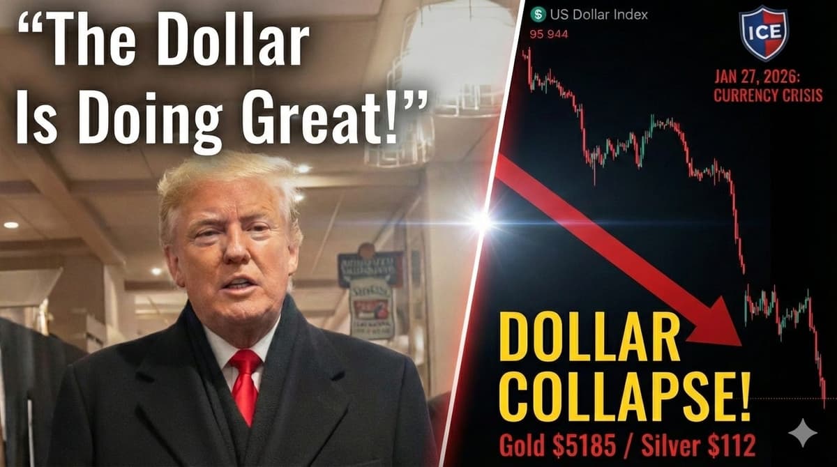 THE "TACO" TURN: Trump Gaslights on Dollar Collapse & Chickens Out in Minneapolis? - Lift the Veil cover
