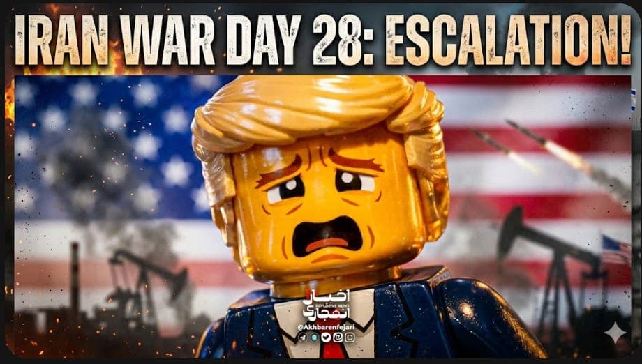 Iran War Day 28: Escalation - Lift the Veil cover