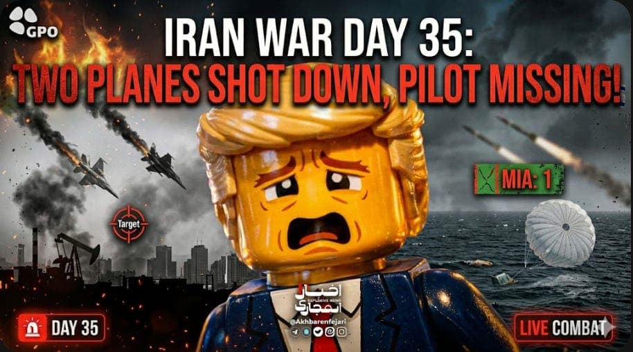 Iran War Day 35: Five US Aircraft Hit, Pilot Missing - Lift the Veil cover
