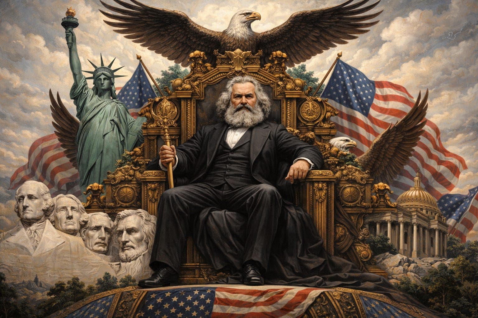 I Get Schooled on Marx - Eminent Americans cover